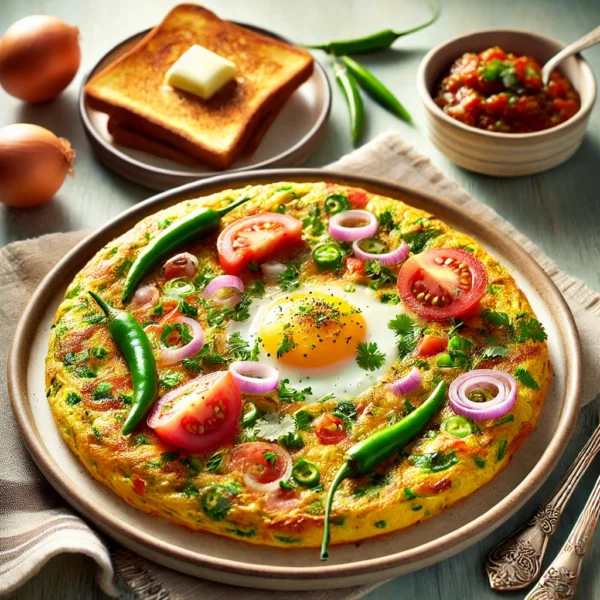 3 Eggs Desi Omelette