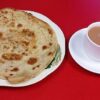 Chai (Tea) + Paratha (Layered Flatbread)